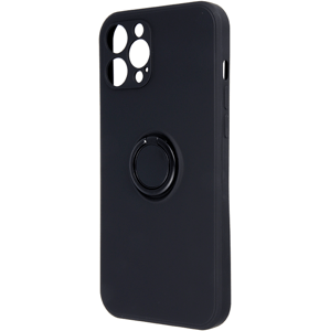 Silikónové puzdro na Apple iPhone 7/8/SE 2020/SE 2022 Finger Grip čierne
