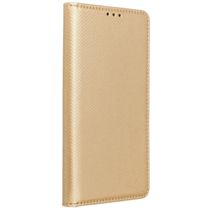 Diárové puzdro na Motorola Moto G9 Power Smart Book zlaté
