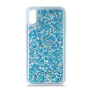 Silikónové puzdro na Samsung Galaxy A32 Liquid Sparkle modré