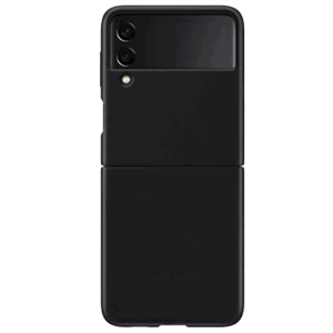 Puzdro na Samsung Galaxy Z Flip3 kožené čierne