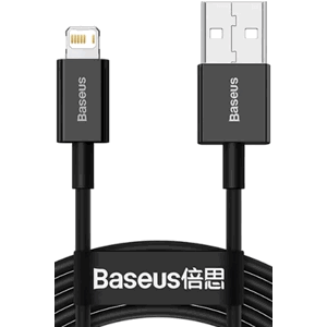 Kábel Baseus Superior CALYS-C01, USB-A na Lightning 2.4A, Fast Charge, 2m, čierny