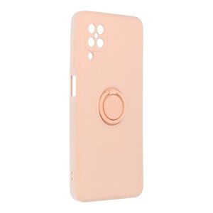Silikónové puzdro na Samsung Galaxy A12/M12 Roar Amber ružové