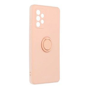 Silikónové puzdro na Samsung Galaxy A32 Roar Amber ružové