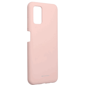 Silikónové puzdro na Samsung Galaxy A03s Mercury Silicone ružové