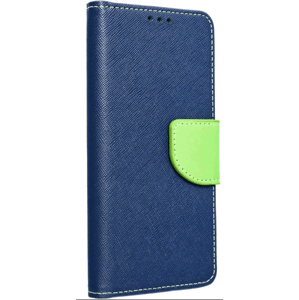 Diárové puzdro na Samsung Galaxy A03s A037 Fancy Book modro limetkové