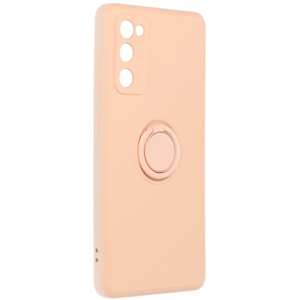 Silikónové puzdro na Samsung Galaxy S20 FE/S20 FE 5G Roar Amber ružové