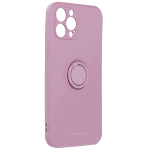 Silikónové puzdro na Apple iPhone 12 Pro Max Roar Amber fialové