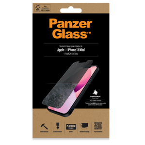 Tvrdené sklo na Apple iPhone 13 mini PanzerGlass Standard Fit Privacy AB