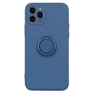Silikónové puzdro na Samsung Galaxy A72 A725/A72 5G A726 Finger Grip modré