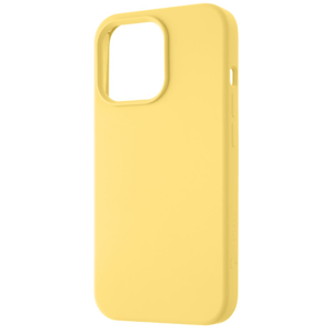 Silikónové puzdro na Apple iPhone 13 Pro Max Tactical Velvet Smoothie žlté