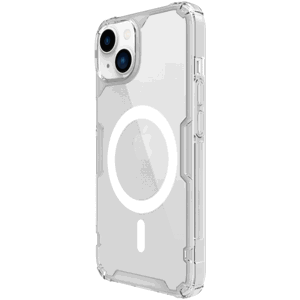 Silikónové puzdro na Apple iPhone 13 Nillkin Nature TPU Pro Magnetic transparentné