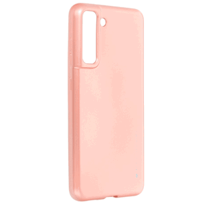 Silikónové puzdro na Apple iPhone 13 Mercury i-Jelly ružovo zlaté