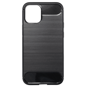 Silikónové puzdro na Apple iPhone 13 mini Forcell Carbon čierne
