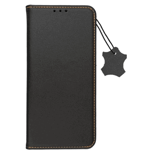 Diárové puzdro na Xiaomi Redmi 10 Leather Forcell Smart Pro čierne