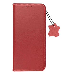 Diárové puzdro na Samsung Galaxy A02s Leather Forcell Smart Pro červené