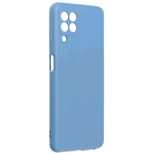 Silikónové puzdro na Samsung Galaxy A22 Forcell Silicone Lite modré