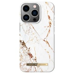 Plastové puzdro na Apple iPhone 13 Pro iDeal of Sweden Fashion Carrara Gold