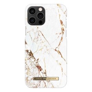 Plastové puzdro na Apple iPhone 13 iDeal of Sweden Fashion Carrara Gold