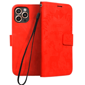 Diárové puzdro na Apple iPhone 13 Forcell MEZZO jeleň červené
