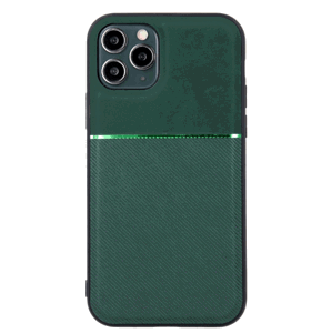 Plastové puzdro na Samsung Galaxy S21 G991 5G Elegance zelené