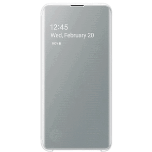 Diárové puzdro Samsung na Samsung Galaxy S10e Clear View EF-ZG970CW biele