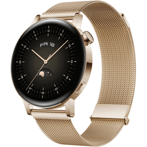 Huawei Watch GT 3 42mm Elegant Edition with Milanese Strap zlaté