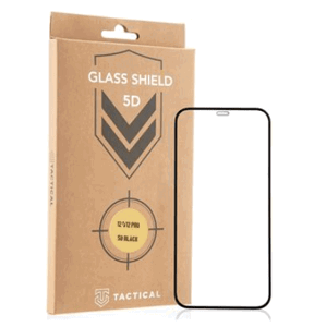 Tvrdené sklo na Apple iPhone 12/12 Pro Tactical Shield 5D čierne