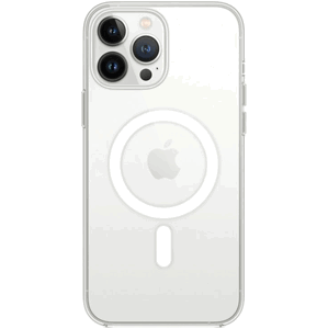 Plastové puzdro Apple na Apple iPhone 13 Pro Max MM313ZM/A Clear Case with MagSafe transparentné