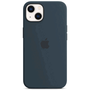 Silikónové puzdro Apple na Apple iPhone 13 MM293ZM/A Silicone Case with MagSafe Abyss Blue