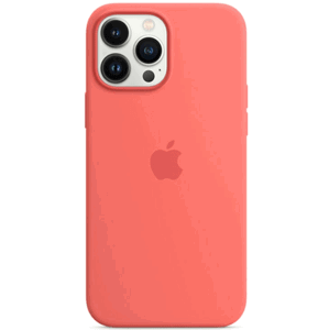 Silikónové puzdro Apple na Apple iPhone 13 Pro Max MM2N3ZM/A Silicone Case with MagSafe Pink Pomelo