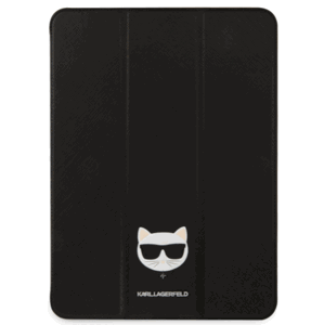 Puzdro Karl Lagerfeld na Apple iPad Pro 12.9 KLFC12OCHK Choupette Head Saffiano čierne