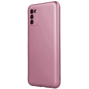 Silikónové puzdro na Xiaomi Redmi 9A/9AT/9i Metallic ružové