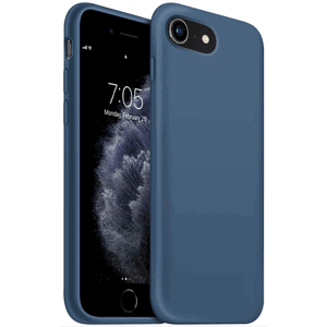 Silikónové puzdro na Apple iPhone 7/8/SE 2020 MySafe Silicone modré