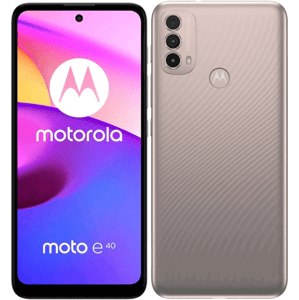 Motorola Moto E40, 4/64GB, Dual SIM, ružová - SK distribúcia
