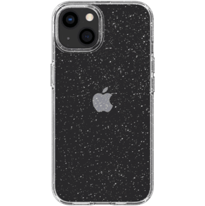 Odolné puzdro na Apple iPhone 13 Mini Spigen Liquid Crystal Glitter transparentné