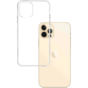 Odolné puzdro na Apple iPhone 12/12 Pro 3mk Clear TPU transparentné