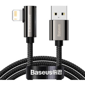 Kábel Baseus Legend, USB na Lightning 2,4A, 1m, čierna