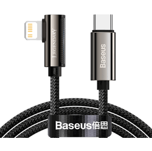 Kábel Baseus Legend, USB-C na Lightning PD20W, 1m, čierny