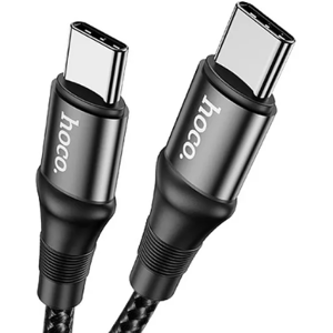 Kábel HOCO Exquisito X50, USB-C na USB-C PD 100W, 2m, čierny