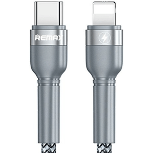 Kábel REMAX JANY RC-171, USB-C na Lightning 8-pin PD20W 3A, 1m, strieborný