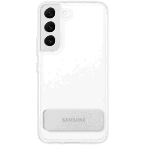 Plastové puzdro Samsung na Samsung Galaxy S22+ 5G S906 EF-JS906CTE Clear Standing transparentné