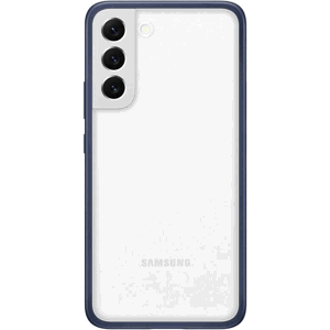 Plastové puzdro Samsung na Samsung Galaxy S22+ 5G S906 EF-MS906CNE Frame modré