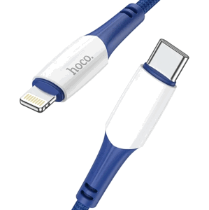 Kábel HOCO Ferry X70, USB-C na Lightning 8-pin PD20W, 1m, modrý