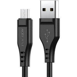 Kábel Acefast C3-09, USB na microUSB 2,4A, 1,2m, čierny