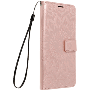 Diárové puzdro na Samsung Galaxy A53 5G Forcell MEZZO mandala ružovozlaté