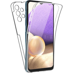 Plastové puzdro na Samsung Galaxy S22+ 5G G906 360 Full Cover transparentné
