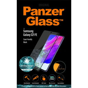 Tvrdené sklo na Samsung Galaxy S21 FE 5G PanzerGlass Case Friendly čierne