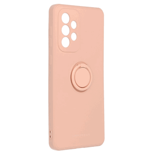 Silikónové puzdro na Samsung Galaxy A33 5G Roar Amber ružové