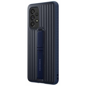 Plastové puzdro na Samsung Galaxy  A53 5G EF-RA536CNE Protective Stand tmavomodrá