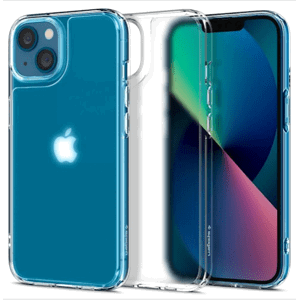 Plastové puzdro na Apple iPhone 13 Spigen Quartz Hybrid matné transparentné